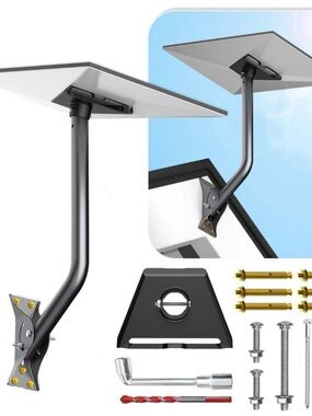 Standard 4/4X Mount for Starlink, Adjustable Wall/Roof Mounting Kit with Aluminu